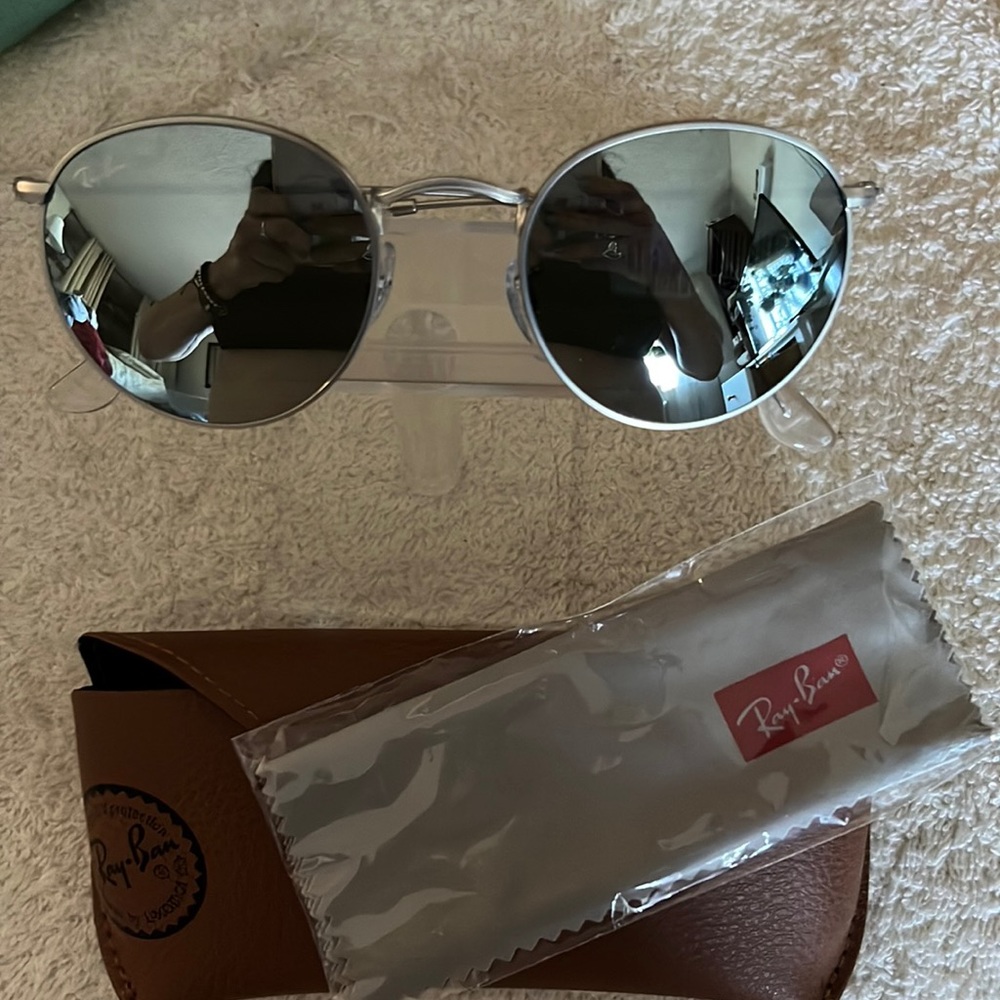 Ray Ban Sunglasses Round Mirror